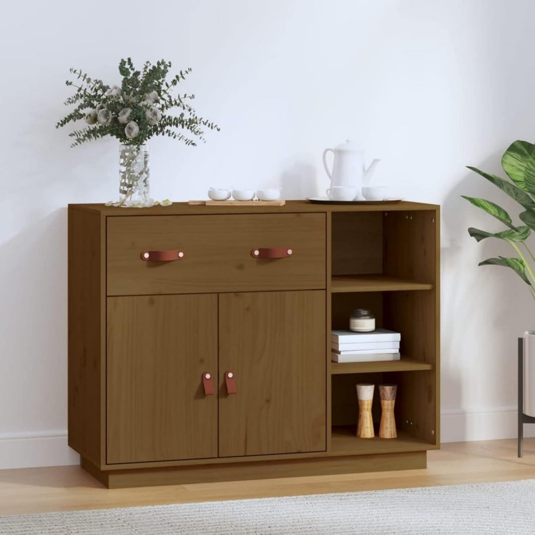 Sideboard mit den Massen 98.5 x 40 x 75 cm in Naturbraun