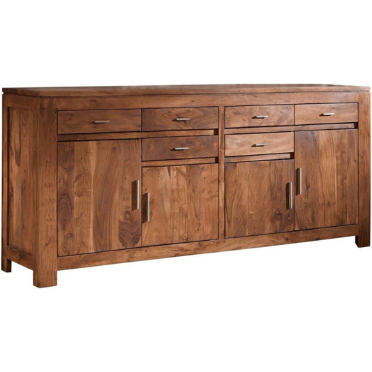 4 Tueren und 6 Schubladen an dem Sideboard